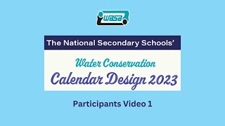 National Secondary Schools Calendar Design Competition Video 1 [upl. by Lyrem]