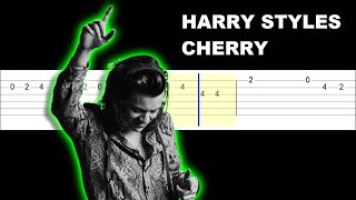 Harry Styles  Cherry Easy Guitar Tabs Tutorial [upl. by Ah575]