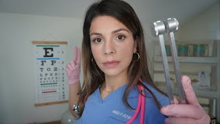 ASMR Realistic Cranial Nerve Exam  Deep Sleep Hearing amp Focus Tests  Soft Spoken Roleplay [upl. by Ikeda]