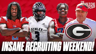 Will UGA Footballs Scavenger Hunt PRODUCE Commits  5Star Recruits Visiting Georgia Bulldogs [upl. by Enileoj]