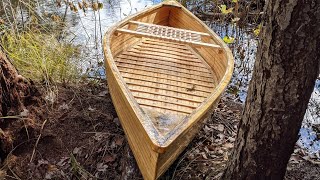 10 foot pine strip canoe build [upl. by Naves929]