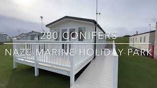 superb caravan to hire at naze marine holiday park [upl. by Aicelef426]