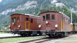 Berner Oberland Bahn HGe 33 Nostalgiezüge Abschiedsfahrten [upl. by Sclater35]