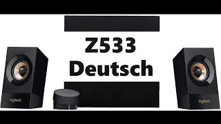 Logitech Z533 Erfahrungsbericht [upl. by Acirem]