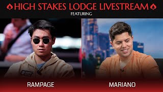 Rampage Plays High Stakes Cash Game With Mariano  Commentary By Doug Polk [upl. by Alemac]