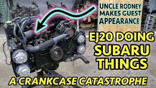 KNOCK KNOCK BANG Destroyed JDM Subaru WRX EJ20X Turbo Engine Teardown [upl. by Aspasia]