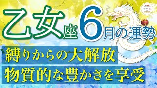 乙女座６月🐸【最高結果出ました】文句なしの金運💰ニヤニヤが止まらない😎次のステージへ飛躍❗️仕事運人間関係運恋愛運金運財運家庭運事業運全体運［タロットオラクル風水］ [upl. by Frodine]