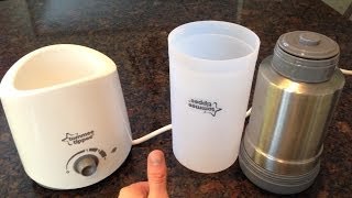 Tommee Tippee Bottle Warmers Updated TIPS amp TRICKS for parents [upl. by Anielram]