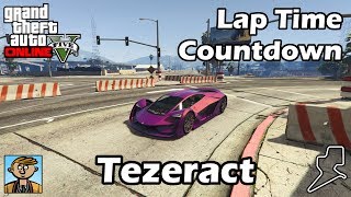 Fastest Supercars Tezeract  GTA 5 Best Fully Upgraded Cars Lap Time Countdown [upl. by Melany]