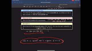 union of two disjoint countable sets is countableExample 2 from tutorial 9 [upl. by Aicinad]