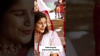 Indravathi Chauhan folk song indravati mangli folkmusic folksongs trending music youtube [upl. by Wilmette]