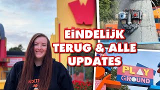 Walibi VLOG EERSTE BEZOEK DIT SEIZOEN PARK UPDATES NIEUWE ACHTBAAN amp HALLOWEEN [upl. by Aloise]