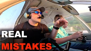 Real Flight Training IS NOT Always Easy Hagens 4th Flight [upl. by Aronle]