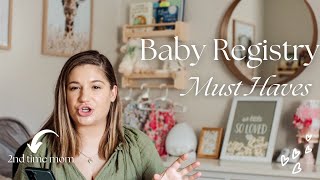 Baby Registry MustHaves Everything You Need to Prepare [upl. by Ivana]