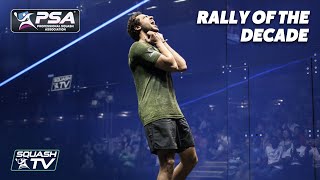 TOP 10 MENS SQUASH RALLIES OF THE DECADE [upl. by Davide]