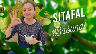 Sitafal Basundi Rich Creamy amp Flavorful  StepbyStep Recipe [upl. by Buskirk476]