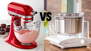 KitchenAid vs Bosch  Which Stand Mixer is Right for You [upl. by Scheck]