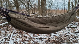 Onewind Hammock Underquilt and Blanket 4 season Combo Review [upl. by Jessa]