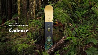 Arbor Snowboards  CADENCE 2223 [upl. by Nolak]