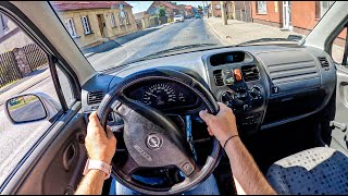 2000 Opel Agila A 10 ECOTEC 58HP  POV Test Drive 1252 Joe Black [upl. by Amabel]