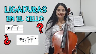 COMO TOCAR NOTAS LIGADAS EN EL CELLO  QUE SON LAS LIGADURAS Y TIPOS  TUTORIAL PARA PRINCIPIANTES [upl. by Ssitruc]