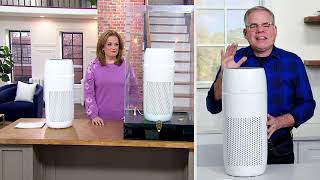 HoMedics TotalClean PetPlus 5in1 Air Purifier amp UVC Light on QVC [upl. by Terrel580]