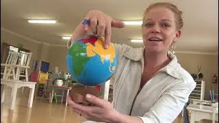 The Montessori Continents of the world song [upl. by Avrom]