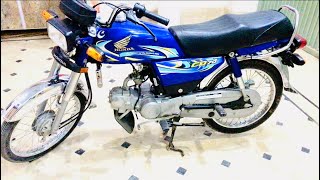 HONDA CD 70 2024 model blue color03000971068 [upl. by Adnirual193]