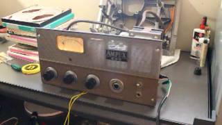 Ampex 600 Preamp Test [upl. by Onairelav]