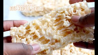 CRISPY amp GOOEY RICE KRISPIE TREATS  KINGCOOKSCOM [upl. by Hurlow498]