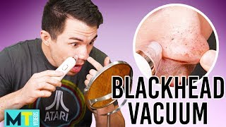 Men Try the Best Rated Blackhead Vacuum on Amazon [upl. by Maxwell]