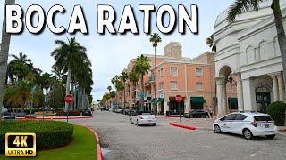 Boca Raton Florida  A Scenic Walking Tour of Downtown Boca Raton [upl. by Charlean]