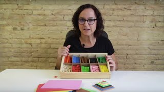 Cuadrados numéricos para las regletas Cuisenaire cómo hacerlos en casa [upl. by Onej840]