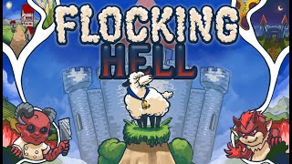 Roguelite Strategy Flocking Hell  Official Announcement Trailer [upl. by Illek]