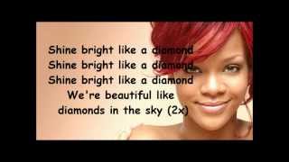 Rihanna Diamonds lyrics [upl. by Dniren]