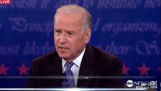 Vice Presidential Debate 2012 Joe Bidens Views on Abortion Religion [upl. by Neibaf]