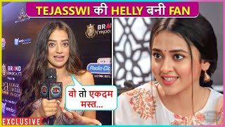 Helly Shah Praises Tejasswi Prakash For Naagin 6 Calls Her Super H0T [upl. by Hoshi780]