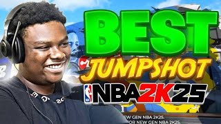 Best Jumpshot For Small Guards On Nba2k25 Best Settings amp Animations Never Miss Wide Open Again [upl. by Asiled]