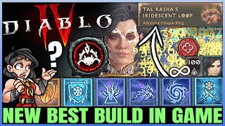 Diablo 4  New Best TRILLION DAMAGE Sorcerer Build  Tal Rasha Unique Ring is OVERPOWERED  Guide [upl. by Jezebel]