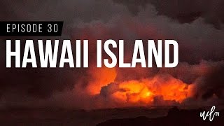 Ep 30 HAWAII ISLAND  We Rode A Tandem Bike 8 Miles To See Lava [upl. by Tillman]