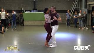 Felicien amp Isabelle  Kizomba Marathon Antwerp 2018 [upl. by Dlawso]