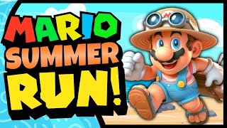 Mario Summer Run  Brain Break  Freeze Dance  Brain Breaks for Kids  Just Dance  Danny Go [upl. by Louls]