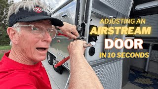 How To Adjust An Airstream Door [upl. by Nogam152]