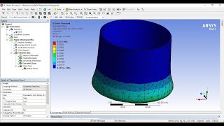 Ansys Workbench Tutorial  Hydrostatic Pressure Simulation Tank Filled with Water [upl. by Derian]