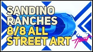 All Street Art Sandino Ranches NFS Heat [upl. by Emilia]