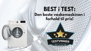 Vaskemaskin Test  Billig og god vaskemaskin fra Beko [upl. by Arahset588]