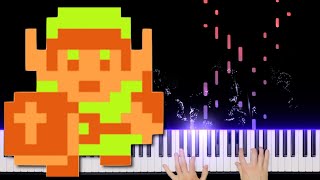 Dungeon  The Legend of Zelda NES Piano Cover [upl. by Coster659]