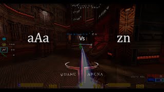 aAa vs Zn Quake 3 Arena CTF q3w7 [upl. by Hteb623]