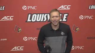 FB Scott Satterfield Press Conference [upl. by Ardnuassak]