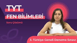 Endemik Yayınları 20232024 3 TG Deneme Sınavı TYT  Fen Bilimleri Video Çözümlü Cevap Anahtarı [upl. by Marietta]